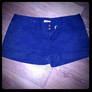 Navy blue shorts